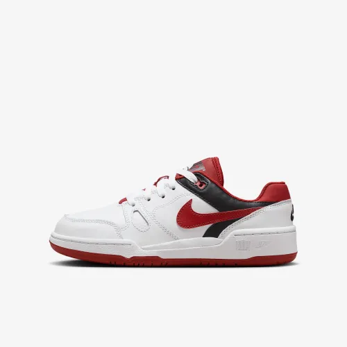 Nike Full Force Low Big детские Кроссовки цвет белый