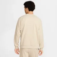 Nike Primary Fleece мужские Dri-FIT UV Performance Crew цвет коричневый