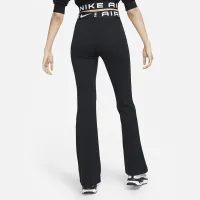 Nike Sportswear Air женская С высокой Талией Flaцвет красный лосины цвет черный