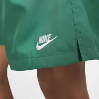 Nike Club мужские Woven Flow шорты цвет зеленый