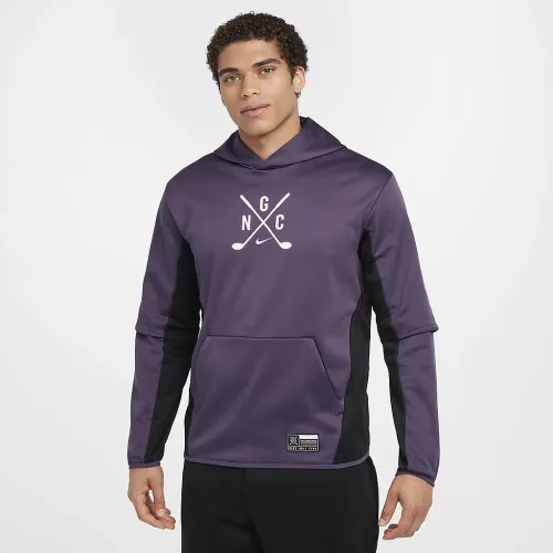 Nike для гольфу Club чоловічі для гольфу Толстовка з капюшоном колір фіолетовий