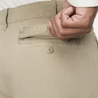 Nike Life чоловічі Pleated Chino шорти колір коричневий