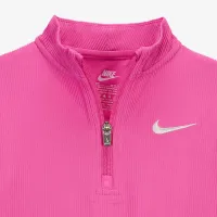 Nike Game, Swoosh, Match! Baby Quarter-Zip Ribbed Top and лосины набор Pink