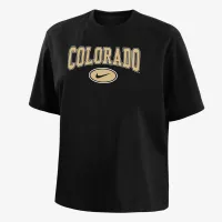 Colorado женская Nike College Boxy футболка цвет черный