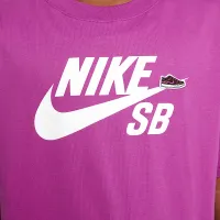 Nike SB Big детские футболка цвет фиолетовый