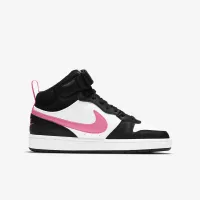 Nike Court Borough Mid 2 Big дитячі Кросівки колір чорний
