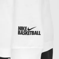 Nike Sportswear Big дитячі Long-Sleeve футболка колір білий
