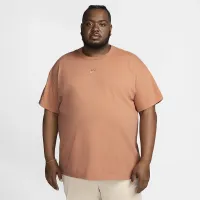Nike Sportswear Premium Essentials чоловічі футболка колір коричневий