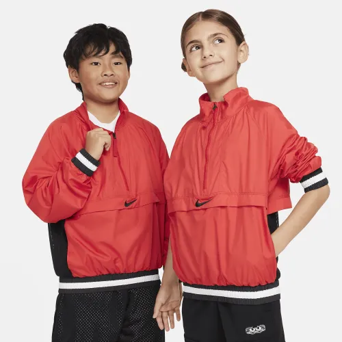 Nike Big дитячі (для хлопчиків) Repel Long-Sleeve 1/2-Zip Куртка колір червоний