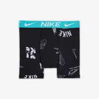 Nike Dri-FIT Essentials Big дитячі Printed труси (3 пари) колір зелений