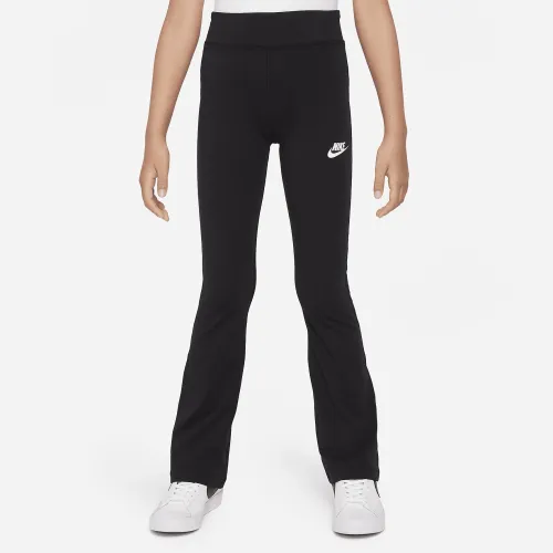 Nike Sportswear Favorites Big дитячі (Girls') Flaколір червоний лосіни колір чорний