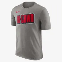 Houston Rockets Essential City Edition чоловічі Nike NBA футболка колір сірий