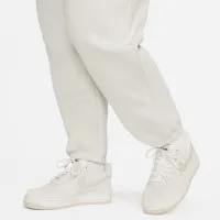 Nike Sportswear Phoenix Fleece женская С высокой Талией оверсайз Sweatpants (большие размеры) цвет коричневый