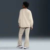 Nike Sportswear Phoenix Fleece женская оверсайз Crew-Neck свитшот цвет коричневый