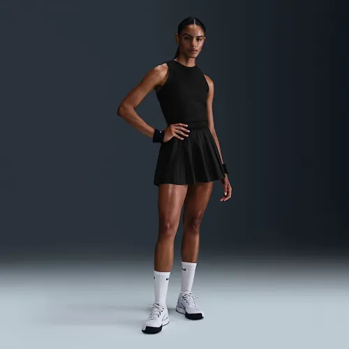 NikeCourt Advantage жіноча Dri-FIT Pleated Tennis спідниця колір чорний