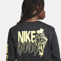 Nike мужские Long-Sleeve Fitness футболка цвет черный
