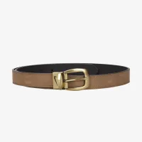 Nike женская Reversible 2-Row Stitch для гольфа Belt цвет коричневый