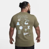 Nike чоловічі Dri-FIT Fitness футболка колір зелений