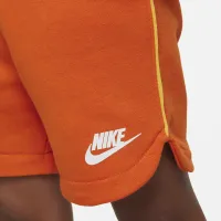 Nike Sportswear Create Your Own Adventure Toddler Polo and шорти комплект Orange