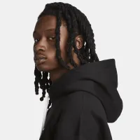 Nike Solo Swoosh мужские Fleece Pullover Толстовка с капюшоном цвет черный