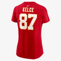 Travis Kelce Kansas City Chiefs Super Bowl LIX жіноча Nike NFL футболка колір червоний