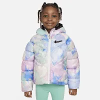 Nike Swoosh Chevron Puffer Jacket Toddler Jacket Multi-Color