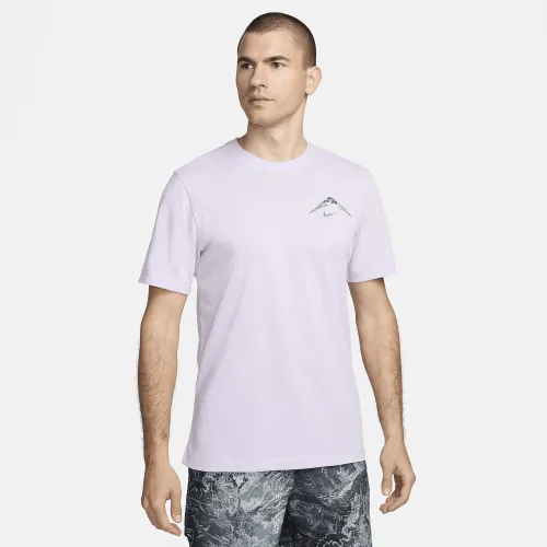 Nike чоловічі Dri-FIT Running футболка колір фіолетовий