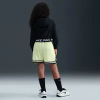 Nike Pro Fleece Big детские (Girls') Dri-FIT Full-Zip Толстовка с капюшоном цвет черный