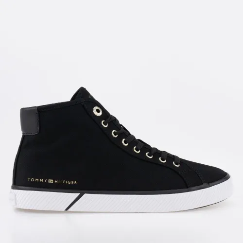 Кросівки Tommy Hilfiger Essential Highcut FW0FW07247-BDS - Чорні