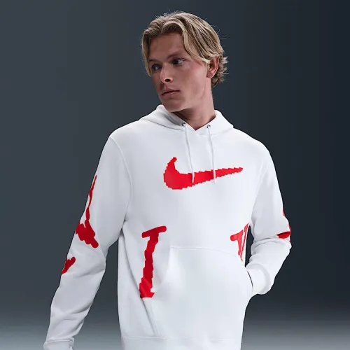 Nike Sportswear Club чоловічі Fleece Толстовка з капюшоном колір білий