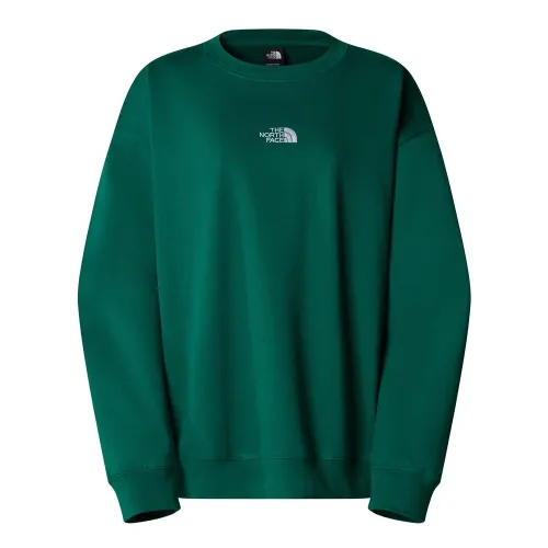 Кофта/футболка The North Face Essential Crew 0A89EPNL11 - зеленая