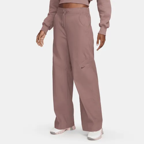 Nike Sportswear Essentials женская Woven High-Rise Pants цвет фиолетовый
