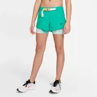 Nike Tempo Big дитячі (Girls') Tie-Dye Running шорти колір зелений