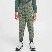 Nike Sportswear Textuцвет красный Club Little детские Fleece Joggers цвет зеленый
