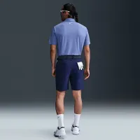 Nike Tour чоловічі Dri-FIT Heatheколір червоний для гольфу Polo блакитний