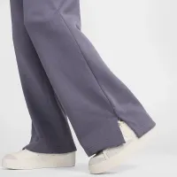 Nike Sportswear Phoenix Fleece женская С высокой Талией Wide-Leg Sweatpants цвет серый