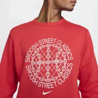 Nike Standard Issue чоловічі Dri-FIT баскетбольні Crew-Neck світшот колір червоний