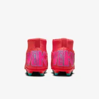 Nike Jr. Mercurial Superfly 10 Club Little/Big дитячі MG High-Top футбольні бутси колір червоний