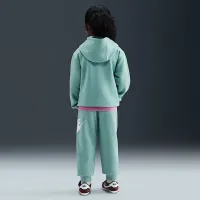 Nike Sportswear Club Fleece Little детские Толстовка с капюшоном набор цвет зеленый