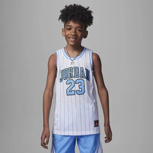 Nike Jordan23 Big детские Printed Jersey цвет белый