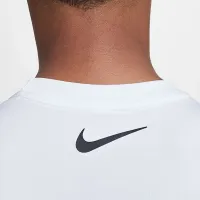 Nike Swim Hydroguard Big дитячі (для хлопчиків) Dri-FIT Long-Sleeve Top колір білий