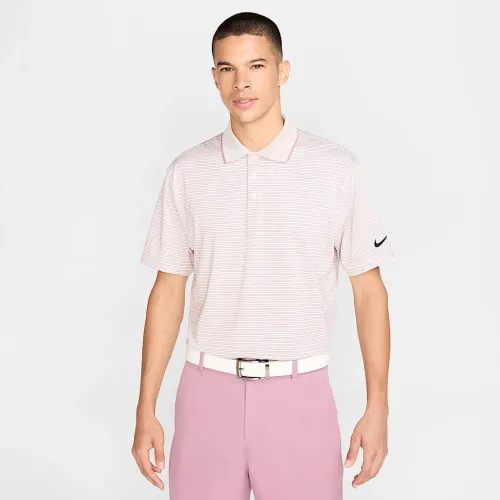 Nike Tour чоловічі Dri-FIT Striped для гольфу Polo колір коричневий