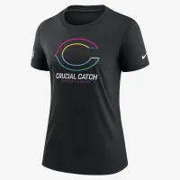 Chicago Bears Crucial Catch женская Nike NFL футболка цвет черный