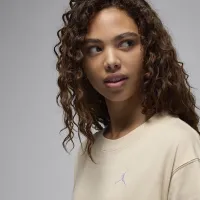 Nike Jordan Essentials жіноча Top колір коричневий