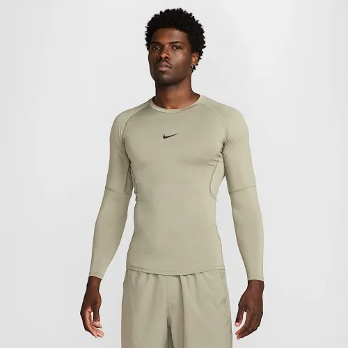 Nike Pro чоловічі Dri-FIT Tight Long-Sleeve Fitness Top колір зелений