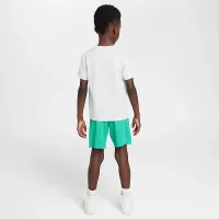 Nike Little дитячі Graphic футболка and шорти комплект колір зелений