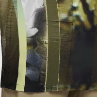 Nike NOCTA Opal чоловічі Button-Down Short-Sleeve Top колір зелений
