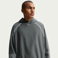 Nike Tech чоловічі Dri-FIT Shori Knit Utility Толстовка з капюшоном колір сірий