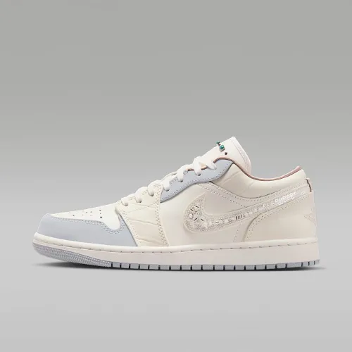 Nike Air Jordan 1 Low женская Кроссовки цвет белый