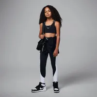 Nike Jordan Dri-FIT Sport Big дитячі Indy Bra колір чорний